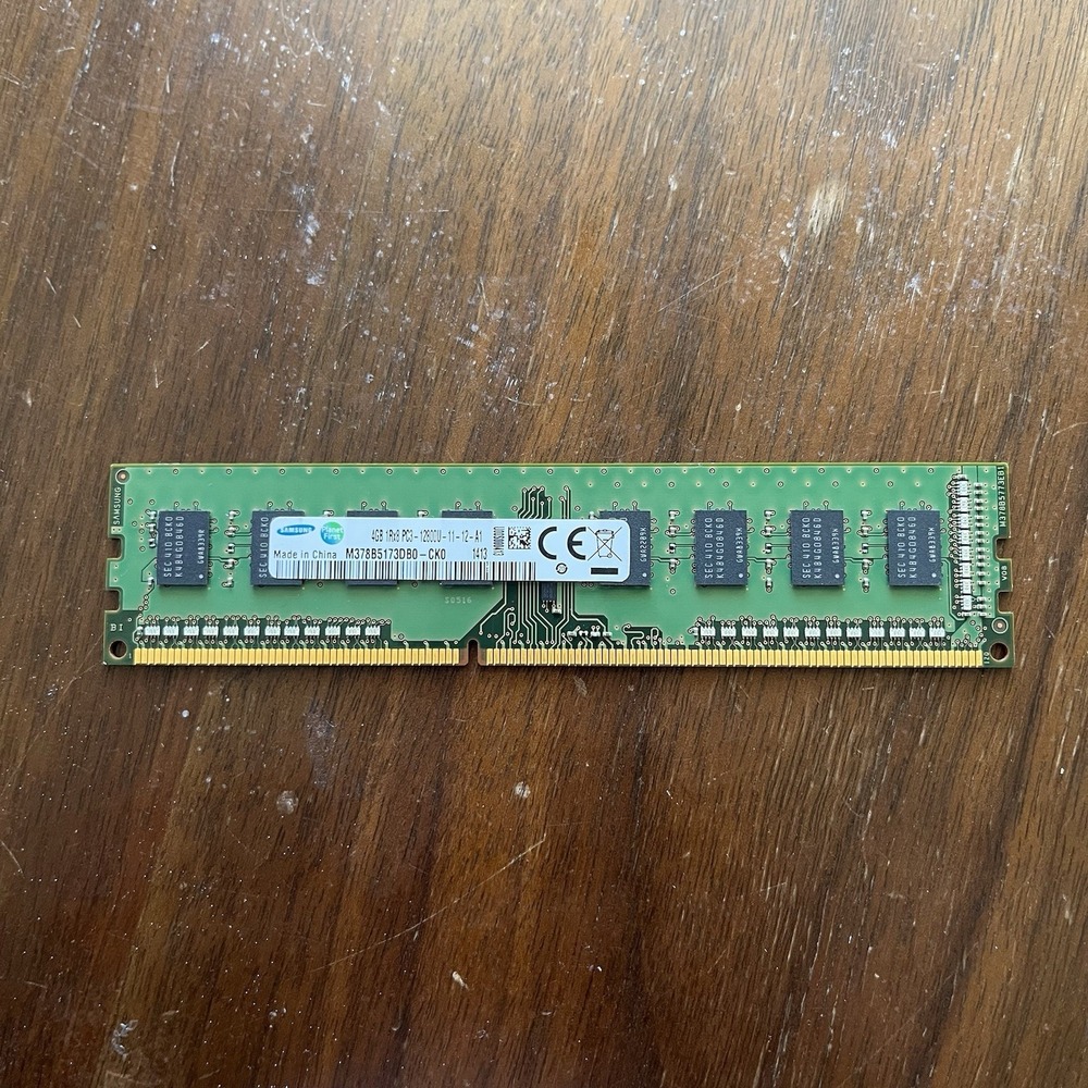 Samsung 8GB (2x4GB) DDR3 PC3-12800U 1600MHz Desktop RAM M378B5173DB0-CK0 1Rx8